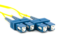 Оптична корда SeaMAX, 3m, SC-SC UPC, SM G652D, duplex, 2.0mm, LSZH