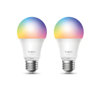 Лампа TP-Link Tapo L530E(2-pack), E27, 8.7W, 2,500 K-6,500 K, 806 lumens