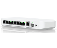 Комутатор Ubiquiti USW-Flex-2.5G-8, 8x 2.5G, 10GbE RJ45/SFP+, USB-C/ PoE+ in
