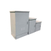 Cabinet 35SA7R Triax, Back Board, Rukolock and TN1 Keys