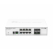 Комутатор MikroTik CRS112-8G-4S-IN, 400MHz, 128MB, 8xGE, 4xSFP