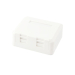 Socket 2x RJ45 UTP Wall Mount Box, Empty