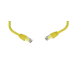 Patch cable 1m Brand-Rex, F/UTP, Cat.5e, RJ45 - RJ45, yellow