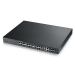 ZyXEL GS2210-24HP Switch, 24x GbE PoE+ Port + 4x SFP/RJ45, L2+, IGMP, MVR, D