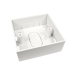 Box BrandRex 33mm Deep German Style Backbox RAL 9010 WHITE