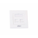 Лицев панел Dahua PFM971-2, 86x86, за 2x RJ45 вложки, бял