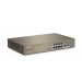 Комутатор Tenda TEG5310P-8-150W, 8x GE PoE порта, 1x GE + 1x SFP слот, L3 управ.