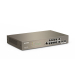 Комутатор Tenda TEG5312F, 10x 10/100/1000М порта + 2x SFP слота, L3 управляем
