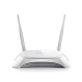 Wireless router Tp-link TL-MR3420, N300, 3G/4G, USB dongle, desktop, 2 antennas