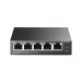 Комутатор TP-LINK TL-SF1005LP, 5-порта 10/100M, 4 x PoE, неуправляем, метален