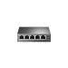 Комутатор TP-LINK TL-SF1005P, 5-порта 10/100M, 4 x PoE, неуправляем, метален