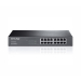 Комутатор TP-LINK TL-SG1016DE, 16х 10/100/1000M RJ45 порта, монтаж в шкаф, управ