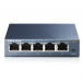 Switch TP-Link TL-SG105, 5-port Gbit, QoS, IGMP snooping, desktop, metal