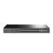 Switch TP-LINK TL-SG3428XF, 24 SFP L2+ ports, 4xGigabit SFP+/RJ45 Combo slots