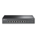 Комутатор TP-LINK TL-SX1008, 8x 10GbE портa, неуправляем, настолен/ шкаф монтаж