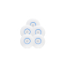 Точка за достъп Ubiquiti UAP-AC-PRO-5, 2.4/5GHz, 450/1300Mbit, 22dBm, 5 бр.