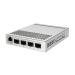 Комутатор MikroTik CRS305-1G-4S+IN, 800MHz, 512MB, 1xGE, 4xSFP+