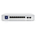 Комутатор Ubiquiti USW-Enterprise-8-PoE, 8x 2.5Gbit, 2xSFP+, 120W