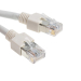 Patch cable Brand-Rex, 5m, Cat.6, shielded, RJ45 - RJ45, gray