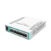 Комутатор MikroTik CRS106-1C-5S, 400MHz, 128MB, 1x combo GE/SFP, 5xSFP