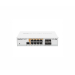 Switch MikroTik CRS112-8P-4S-IN, 400MHz, 128MB, 8xGE PoE+, 4xSFP