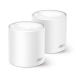 Безжичен рутер TP-LINK Deco X50(2-pack), AX3000, 3xGbE, MU-MIMO, Wi-Fi 6