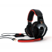 Wired Gaming Headset, Gamdias, EROS GHS2200, Black/Red, 3.5mm v1.1