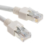Patch cable 3m Brand-Rex, F/UTP, Cat.5e, RJ45 - RJ45, gray