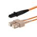 Optical cord BrandRex, 1m, 50/125 MM, MT-RJ - SC duplex connectors