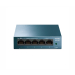 Комутатор TP-LINK LS105G, 5x GbE порта, неуправляем, desktop, метален