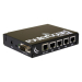 Router MikroTik RB450Gx4, 716MHz, 1GB, 5xGE, PoE in/out, microSD slot, L5
