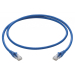 Patch cable Brand-Rex, 1m Smartpatch Cat.6, STP, PVC, blue