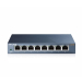Switch TP-Link TL-SG108, 8-port Gbit, QoS, IGMP snooping, desktop, metal