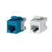 Hikvision DS-1CK6AU180T insert, Cat 6A unshielded 180°Punch Keystone Jack, 50 pcs.
