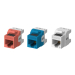 Hikvision DS-1CK6U180T insert, Cat 6 unshielded 180°Punch Keystone Jack, 50 pcs.