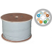 Cable SeaMAX SC-U/FTP-6A-LSZH, 23AWG F/UTP, cat. 6a, 4P, LSZH, 500m, violet