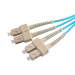 Optical cord SeaMAX, 5m, SC-SC UPC, MM OM3 50/125, duplex, 2.0mm, LSZH