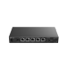 Рутер Ruijie RG-EG406XS-P, 5x2.5G, 400 клиента,Cloud, 4xPOE+, 1x10G SFP+,5xWAN