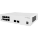Комутатор Huawei S210-8P2J, 8x1Gb POE, 2x2.5Gb SFP, L2, 26 Gbit/s, 128 W