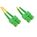 Optical cable SeaMAX, 2m, SC-SC APC, SM G652D, duplex, 2.0mm, LSZH