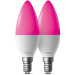 Лампа TP-Link Tapo L430C(2-pack), B38, E14,4.8W,2500-6500 K,470 lumens