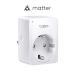 Mini smart Wi-Fi socket TP-LINK Tapo P100M, 2300W